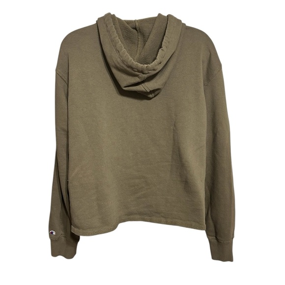 Women’s Champion Olive Green Hoodie - Picture 3 of 7